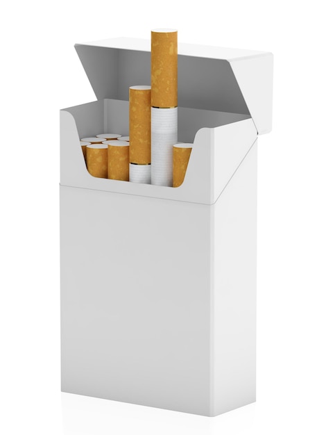 Photo pack of cigarettes