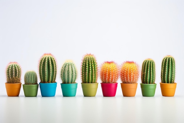 Photo pack of six beautiful cactus