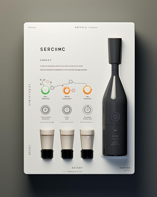 Photo packaging of hair conditioner bottle with a sleek white box minimalist co web layout figma design