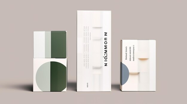 Photo packaging mockup