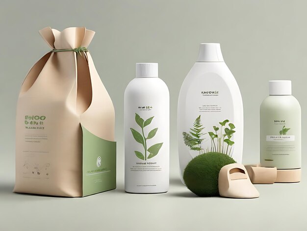 Photo packaging perfection unveiling beauty in mockup designs