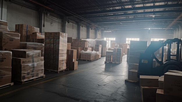 Packaging in a Warehouse