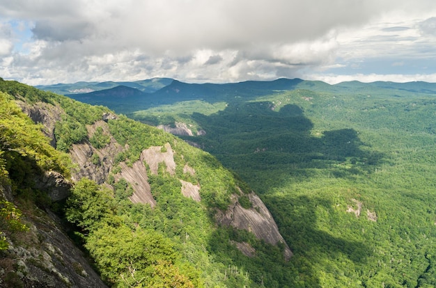 Pad naar de top van Whiteside Mountain