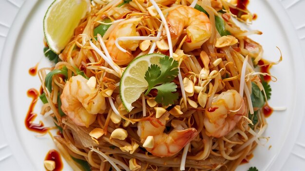 Pad thai noodles