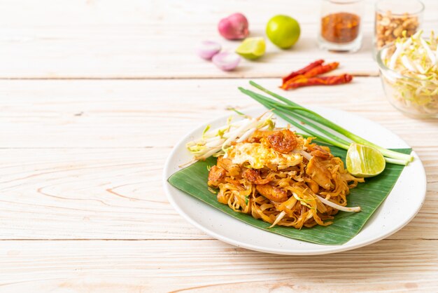 Pad Thai - stir-fried rice noodles