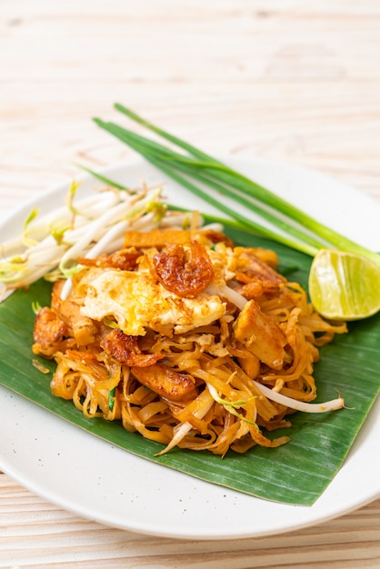 Pad Thai - stir-fried rice noodles