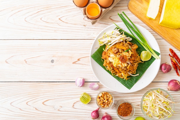 Pad Thai - stir-fried rice noodles