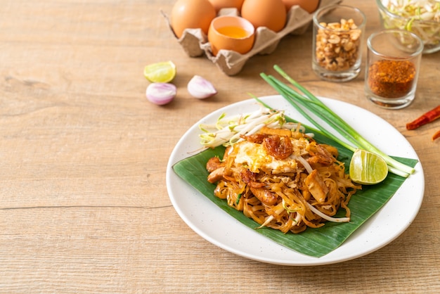 Pad Thai - stir-fried rice noodles