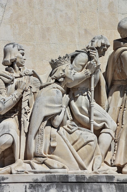 Padrao dos Descobrimentos in de stad Portugal van Belem Lissabon