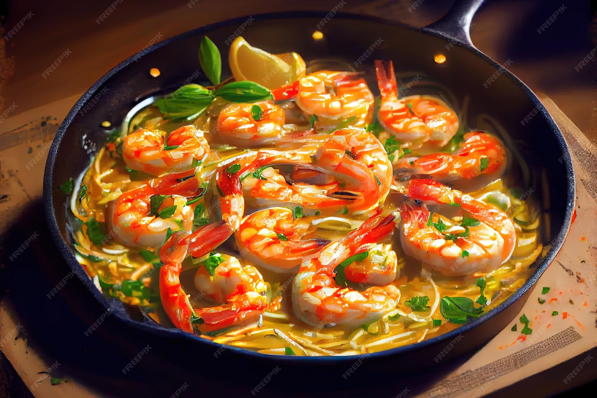 premium-photo-paella-typical-spanish-food-generative-ai
