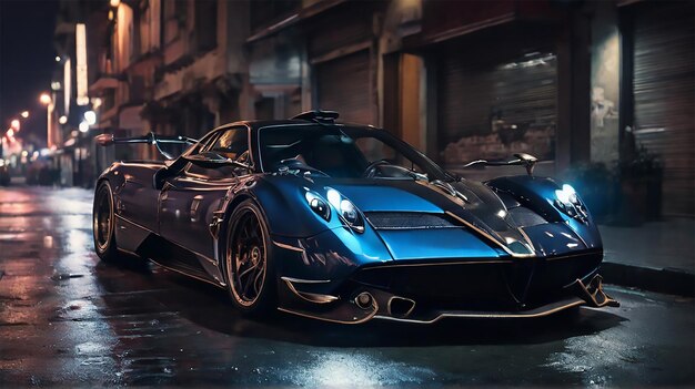 a Pagani Huayra