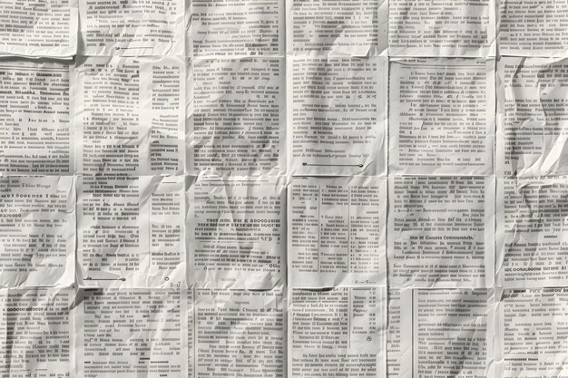 Photo a page from a newspaper with the text  the number 1  on it