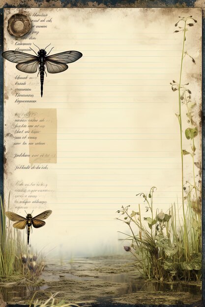 Photo a page with a butterfly on it and the word  butterfly  on it