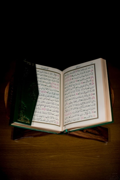 pagina's van de heilige koran het testament