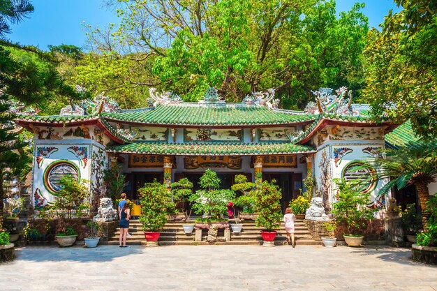 Pagoda at marble mountains Danang