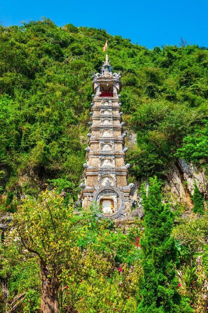 Pagoda at marble mountains Danang