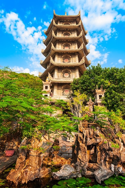 Pagoda at marble mountains Danang
