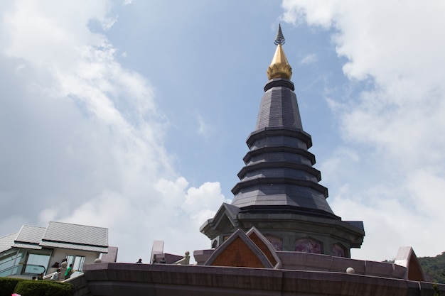 Pagoda on the mountain