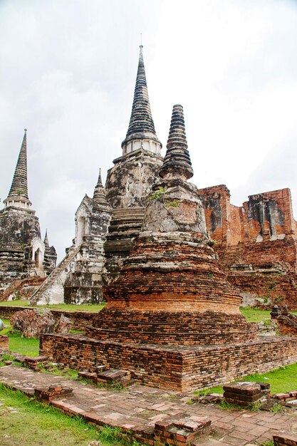 Pagoda at Wat Chaiwattanaram Temple Ayutthaya Thailand