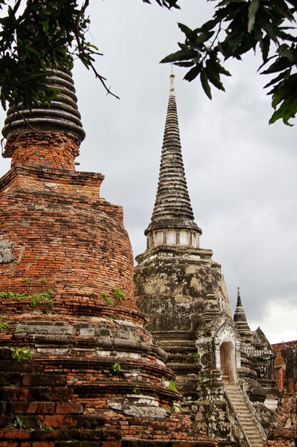 Pagoda at Wat Chaiwattanaram Temple Ayutthaya Thailand