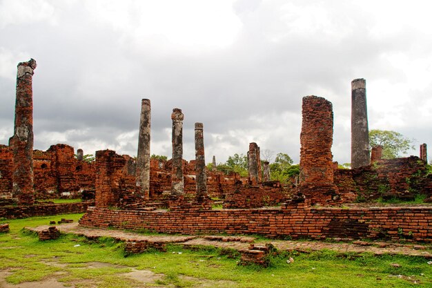 Pagoda at Wat Chaiwattanaram Temple Ayutthaya Thailand