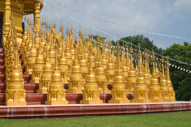 Foto pagode in thailand