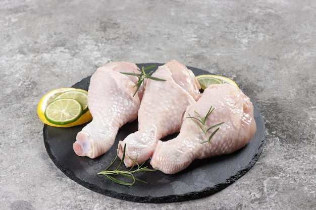 Paha Ayam Mentah or Raw Chicken Legs or Drumsticks with Herb