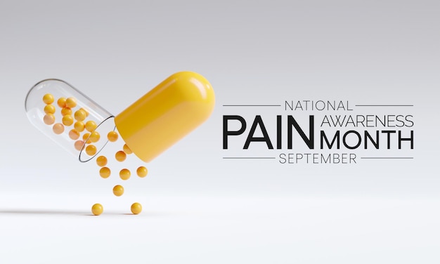 Pain awareness month is observed every year in September