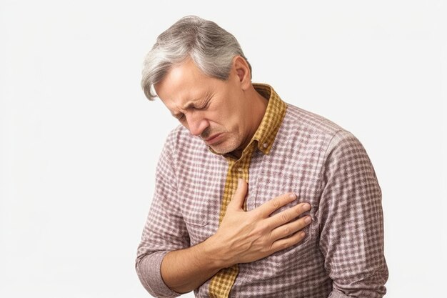 Pain health male chest stress attack disease person medicine sick senior