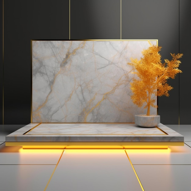 Painel plataform marble luxury