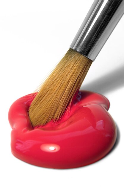 paint and brush tip