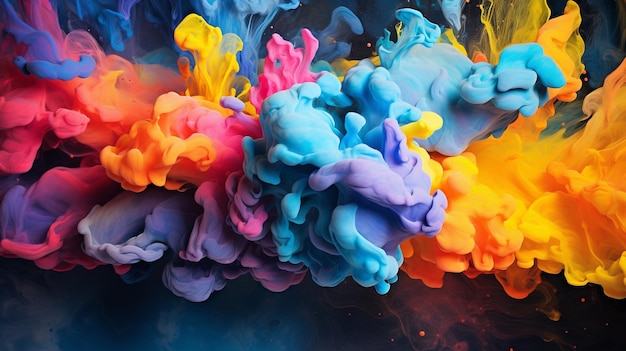 paint colorful background