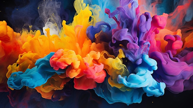 paint colorful background