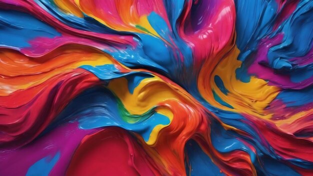 Paint colorful background