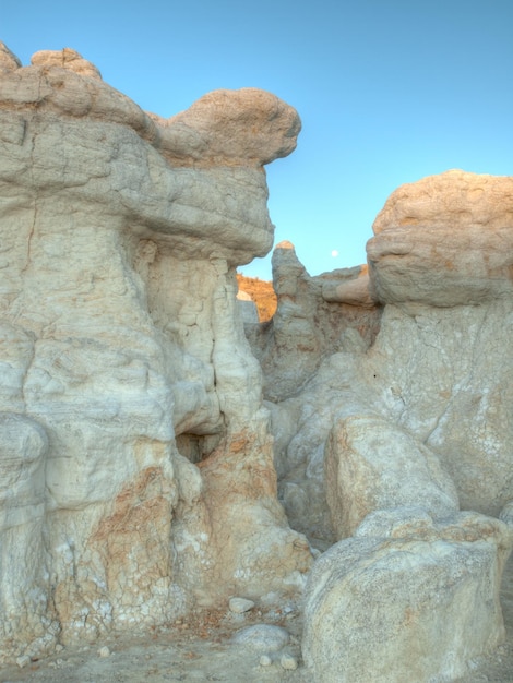 콜로라도 주 칼한(Calhan) 마을 근처에 있는 페인트 마인즈 해석 공원(Paint Mines Interpretive Park).