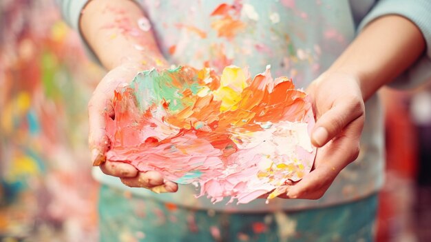 paint splash HD 8K wallpaper Stock Photographic