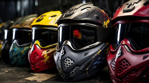 Paintball Protective Gear and Masks