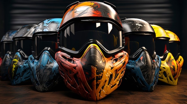 Paintball Protective Gear and Masks