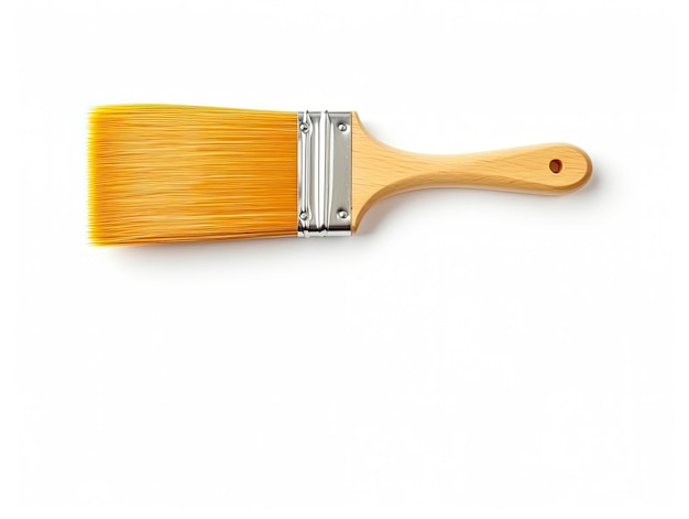 Paintbrush isolated white background