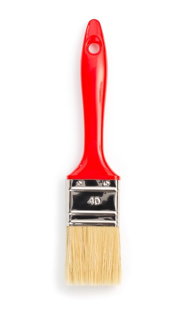 Paintbrush isolated on white