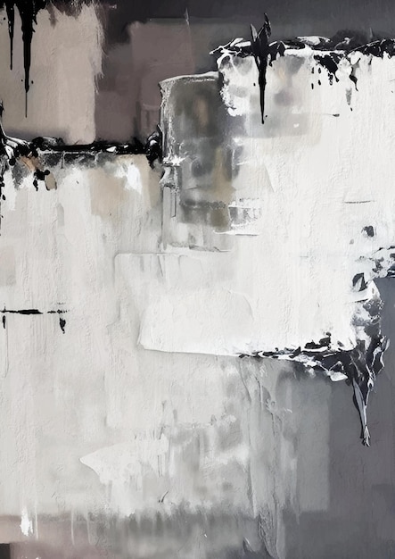 Painted Grey Wall Grunge Texture