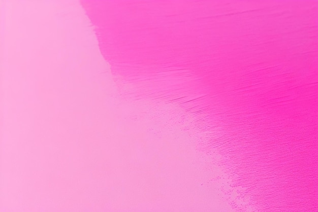 Покрашенный в розовый цвет фон с текстурой кисти для творческого вдохновения