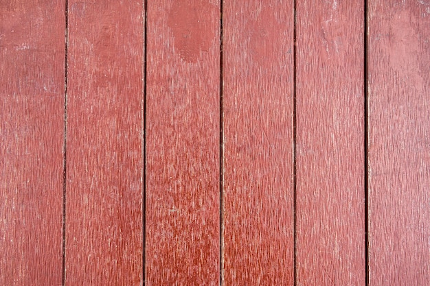 Painted red brown plank wooden texture