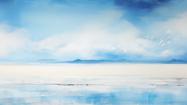 Painterly Landscapes A Dreamy And Vibrant Art Print Of Scottish Seascapes