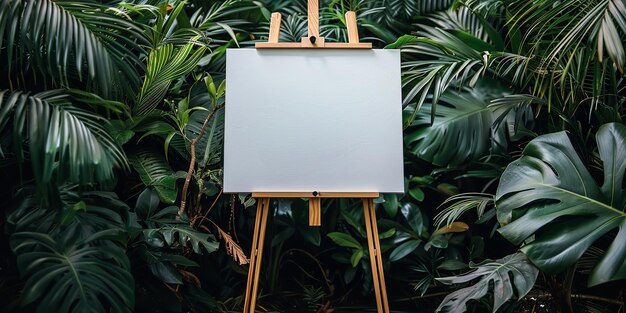 Photo a painting of a board with a blank screen on it