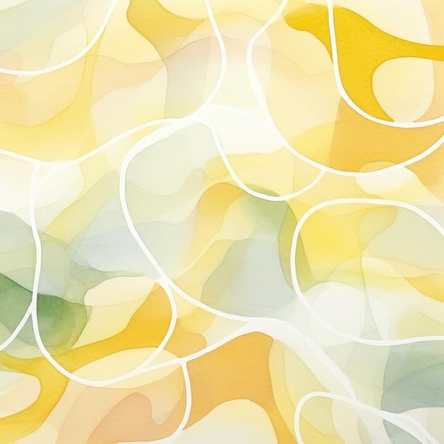 a painting of a colorful abstract background with a pattern of circles and lines.