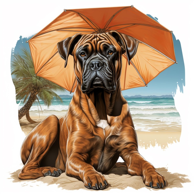 Bullmastiff Umbrella Bullmastiff Umbrella