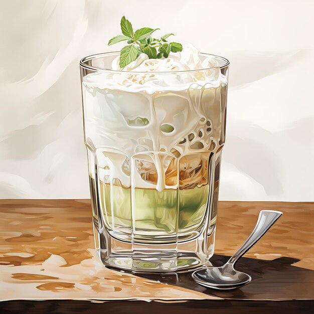 Painting the Flavors A Colorful Journey into Watercolor Drink Illustrations