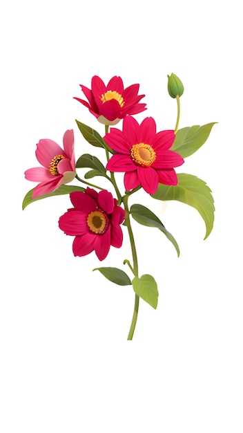 Картина цветочной иллюстрации