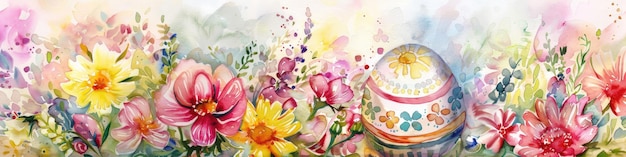 a painting of flowers by person